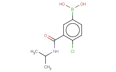 4-CHLORO-3-(ISOPROPYLCARBAMOYL)PHENYLBORONIC ACID